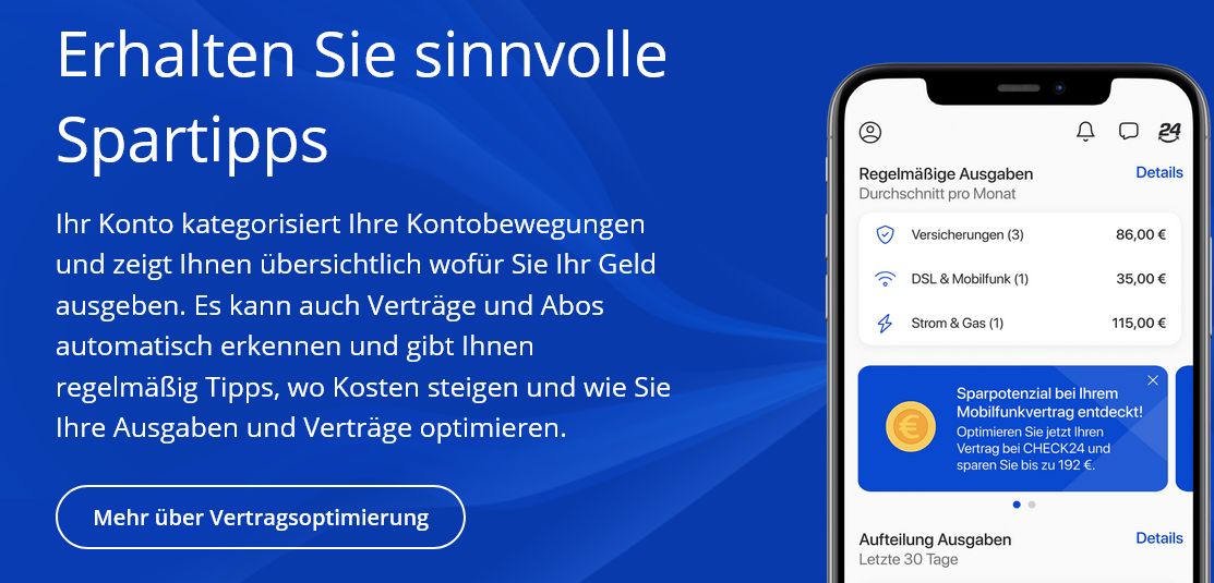 Mit der C24 Bank verdienen Sie auch mit Ihrem Girokonto Zinsen!